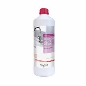 Flacon de 1 Litre de Gel déboucheur alcalin chloré