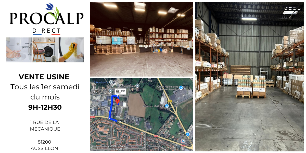 Vente Usine Procalp