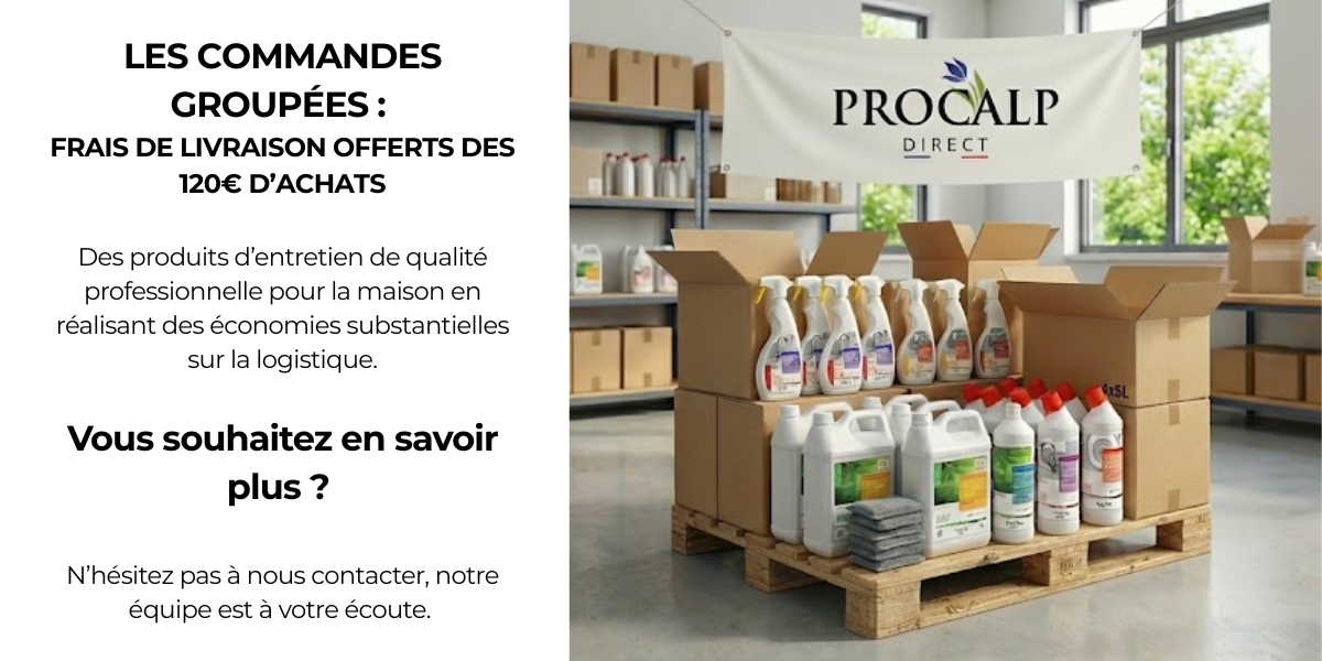Commandes groupées Procalp Direct